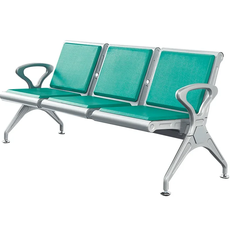 كراسي صف مكونة من ثلاثة أشخاص، كرسي انتظار عيادة المستشفى، كرسي انتظار، مقعد صف عام