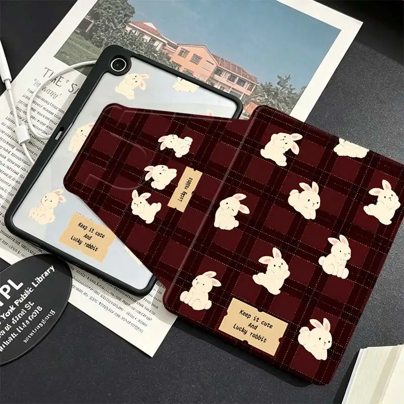 Tri-fold Funda For Samsung Tab S7 S8 S9 S11 11 Tab A9 8.7