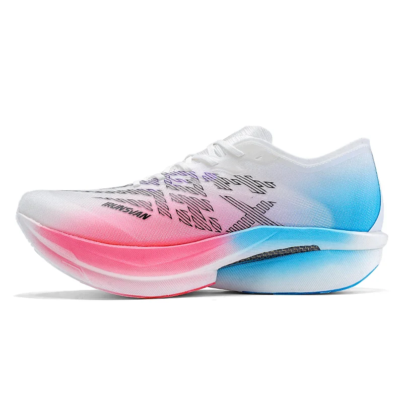 

IRUNSVAN Professional Running shoes Full Palm Carbon Plate Marathon Shock-absorbing Athletic Shoes Mesh breathable Running Shoe