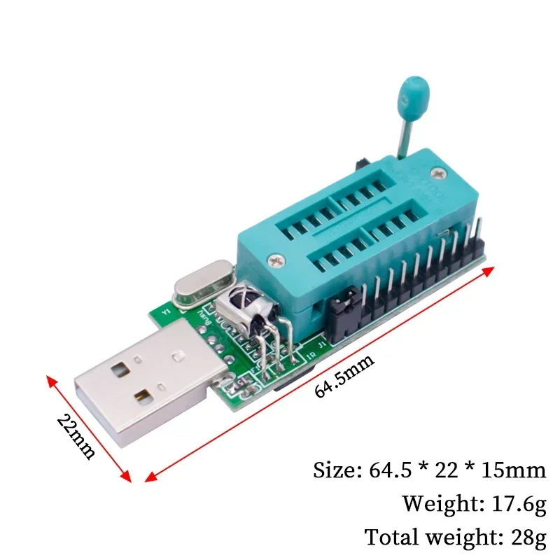 CH341A programmatore V1.7 1.8V Level Shift W25Q64FW W25Q128FW Gd25LQ64 CH341A programmatore V1.7 1.8V Level Shift W25Q64FW W25Q128FW