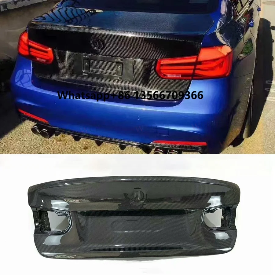 

Real Carbon Fiber Rear Trunk for BMW 3 Series F30 F35 Upgrade Rear Trunk Boot Lid Cover 2013-2019