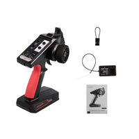 AUSTAR AX6S 2.4G 4CH Transmitter Radio Remote Control with Receiver for RC Car Boat