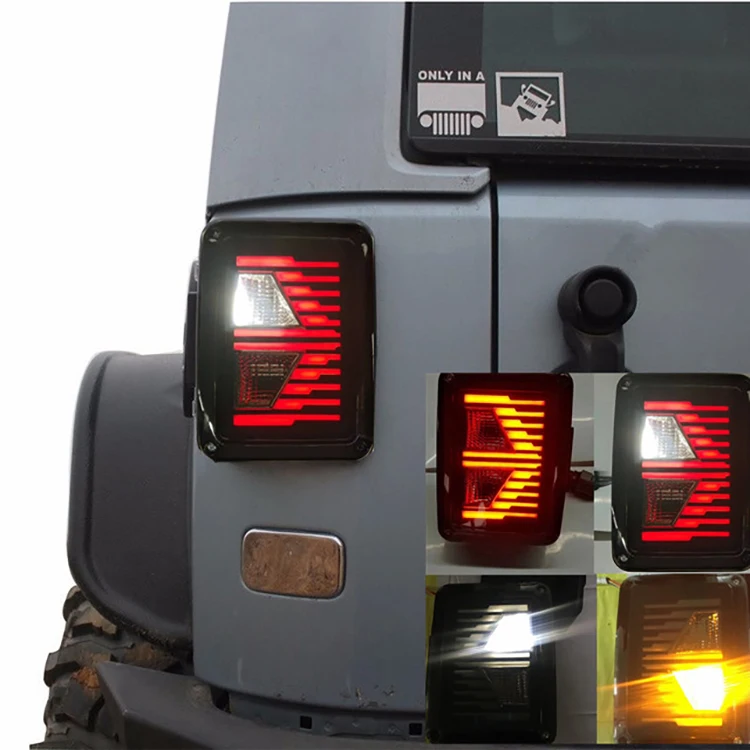 Hot sale US/Euro Version Wrangler stop light OEM accessories led tail lights Brake for Jeep