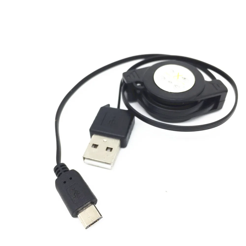 Retractable Micro USB Data Sync Charger Cable for Nokia E63 E66 E71 E71X N85 E72 E75 N78 N79 N8 N81 N81 8Gb N82