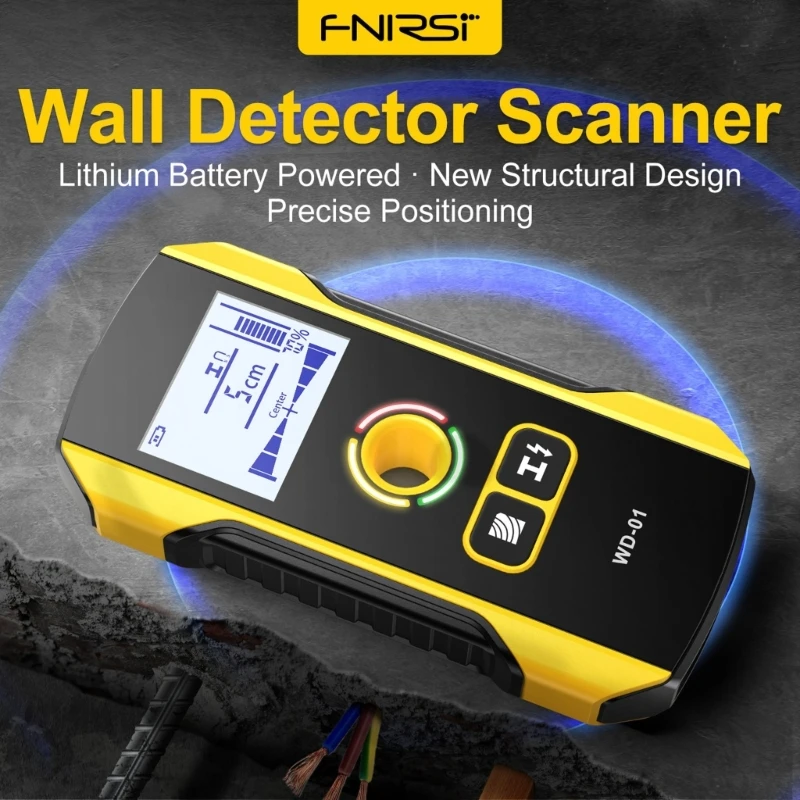 Wall Scanner for Wood Metal Detection Studs Detector Color Display Wall Detector