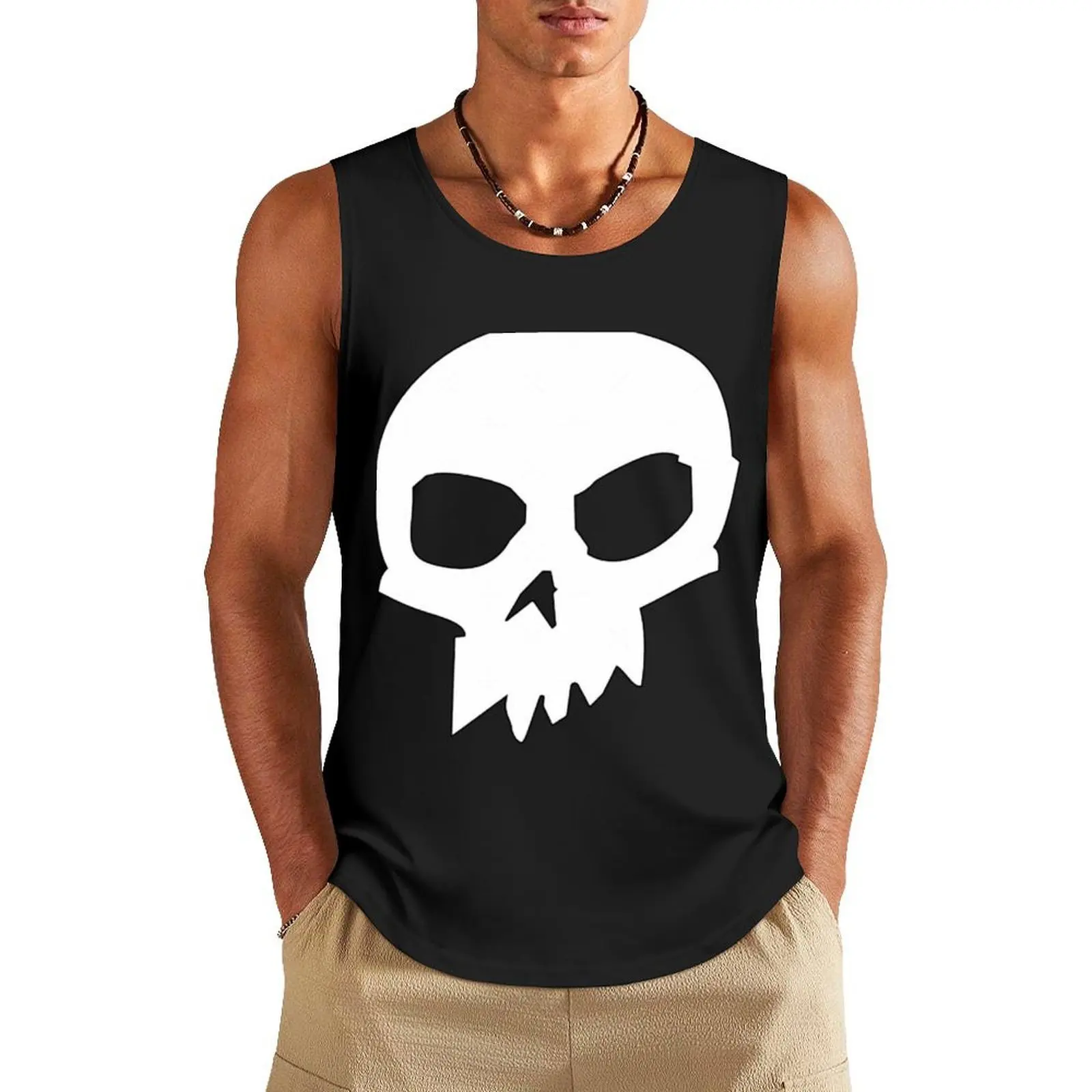 

Skull Sid Tank Top Men's summer clothes 2025 vest men Men's sleeveless gym shirts