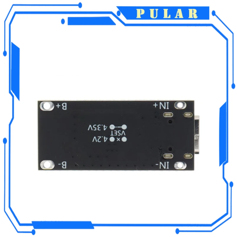 Type-C USB Input High Current 3A Polymer Ternary Lithium Battery Quick Fast Charging Board PLR IP2312 CC/CV Mode 5V To 4.2V