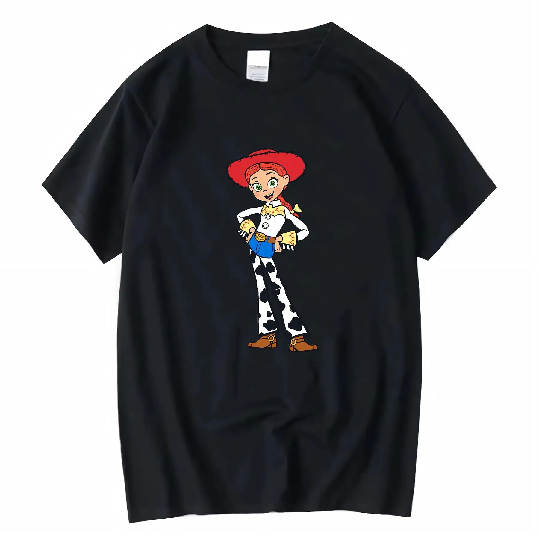 

Disney Pixar Toy Story 4 Cowgirl Jessie 100 Cotton Crew Neck T shirt for Women vintage Washed Versatile Unisex Stylish