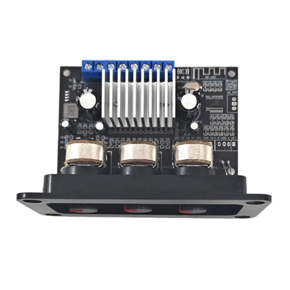 (A75T) 240W 2.1 Płytka wzmacniacza mocy Bluetooth 5.3 2x60W+120W Subwoofer Wzmacniacz samochodowy Bluetooth DC12-24V