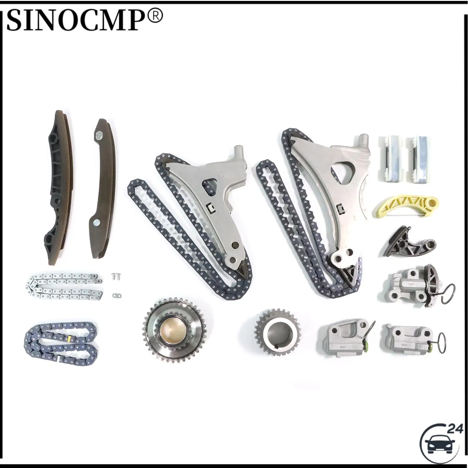 

2760500817 Camshaft Adjusters Timing Chain Kit For M276 Mercedes W212 A207 W221 C300 C450 CLS400 GL450 GLC43 GLE350 3.0T 3.5L