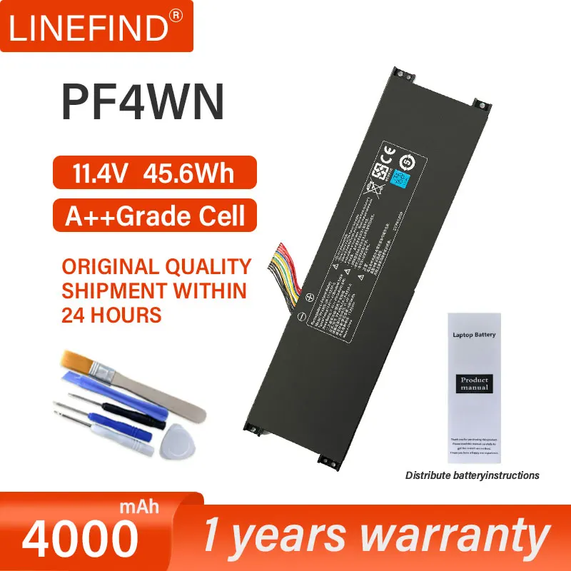 PF4WN-00-17-3S1P-0 Laptop Battery For HASEE U43E1 U43S1 U47T1 Series PF4WN03173S1P0 3ICP6/62/69 PF4WN-03-17-3S1P-0