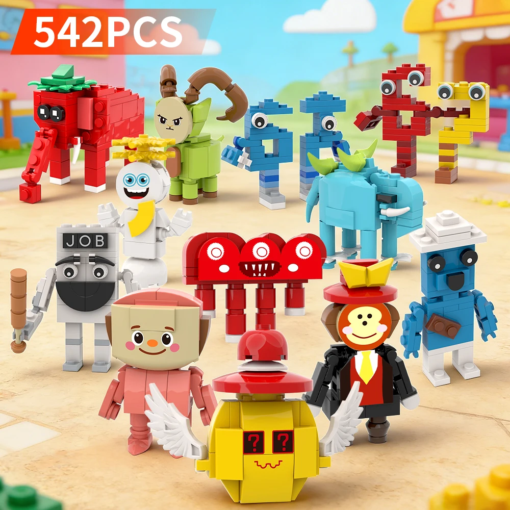 Popular Steal A Brainrot Collectible Building Blocks，Italian Brainrot Desktop Decoration Model Omament，Prefer for Birthday Gift