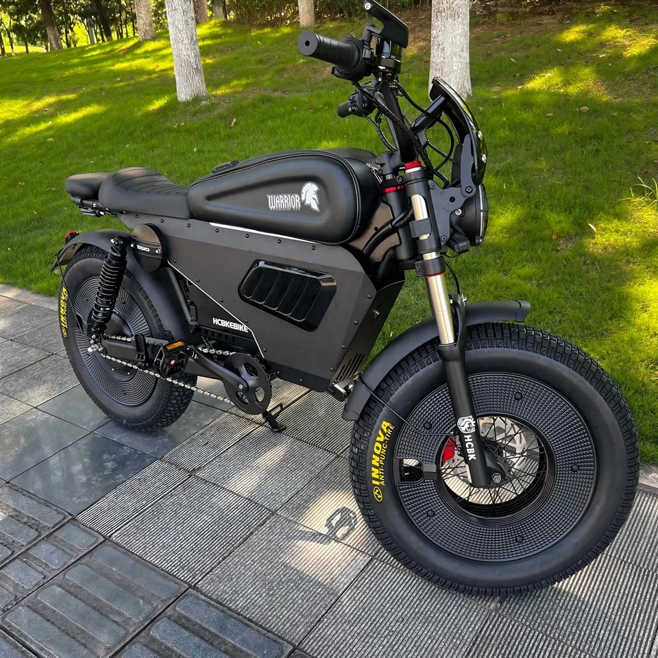 Original -SS10 3000W for US  Black Warrior Electric Bike 60V Adult Off-Road Electric Bike From the USA Warehouse image 5