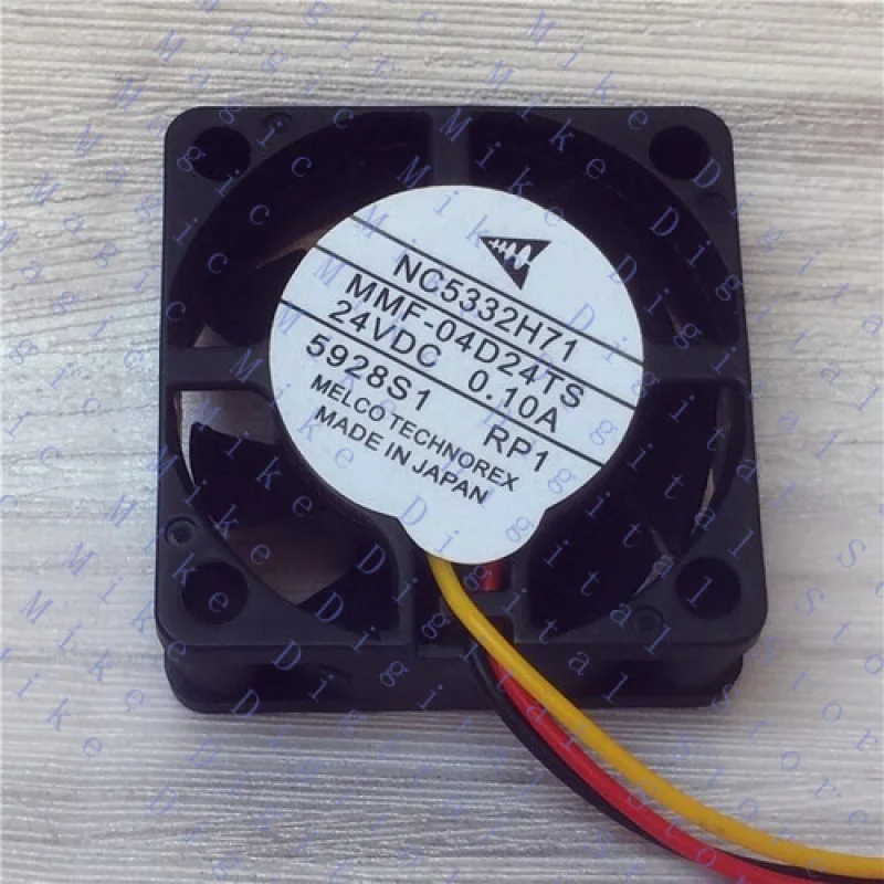 H  NC5332H71 MMF-04D24TS-RP1 24V 0.10A 4015 3-pin FOR Mitsubishi Inverter Drive Fan