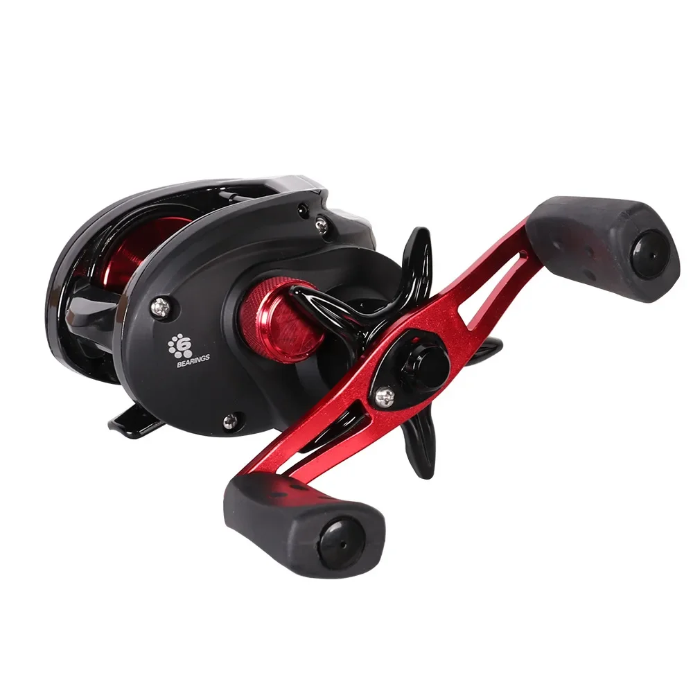 

300 Low Profile Baitcasting Reel 15KG Max Drag 8+1 Bearings Aluminum Frame Freshwater Saltwater Fishing Reel