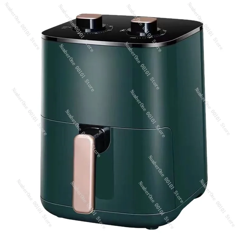 New Electric Oven,Large-Capacity Fully Automatic 5L Air Fryer,Intelligent Multi-Functional Household Oven,Non-Reversing View