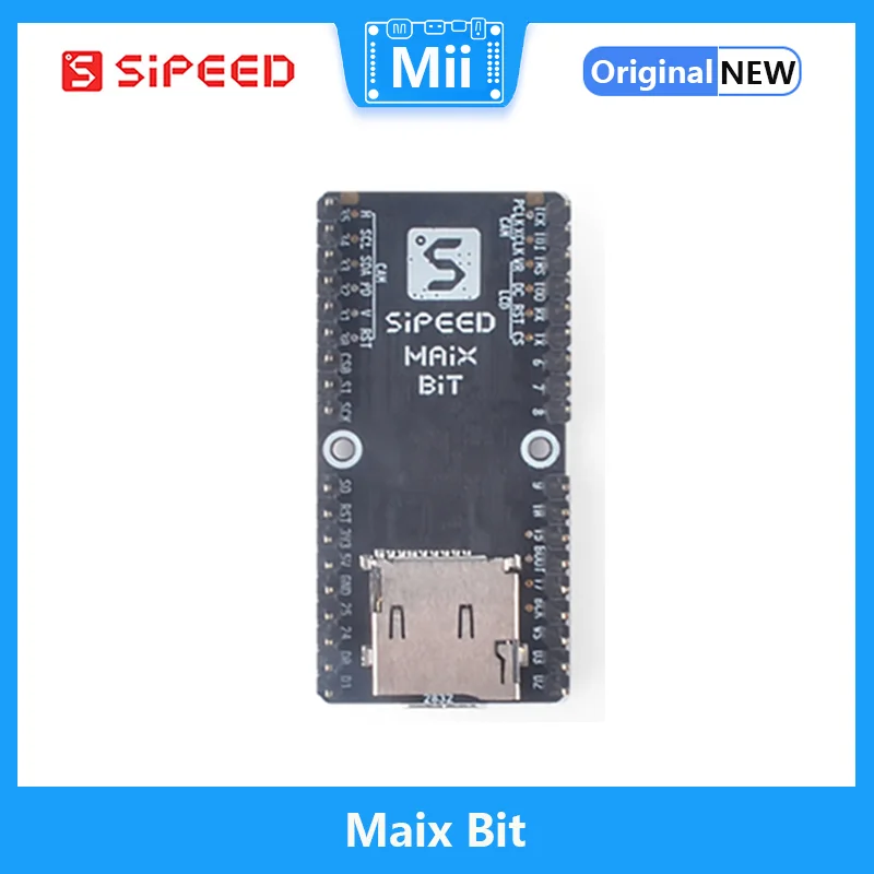 Imagem -03 - Sipeed Maix Bit Risc-v Placa de Desenvolvimento ai Mais Lote K210 em Linha Placa de Pão Kit de Expansão