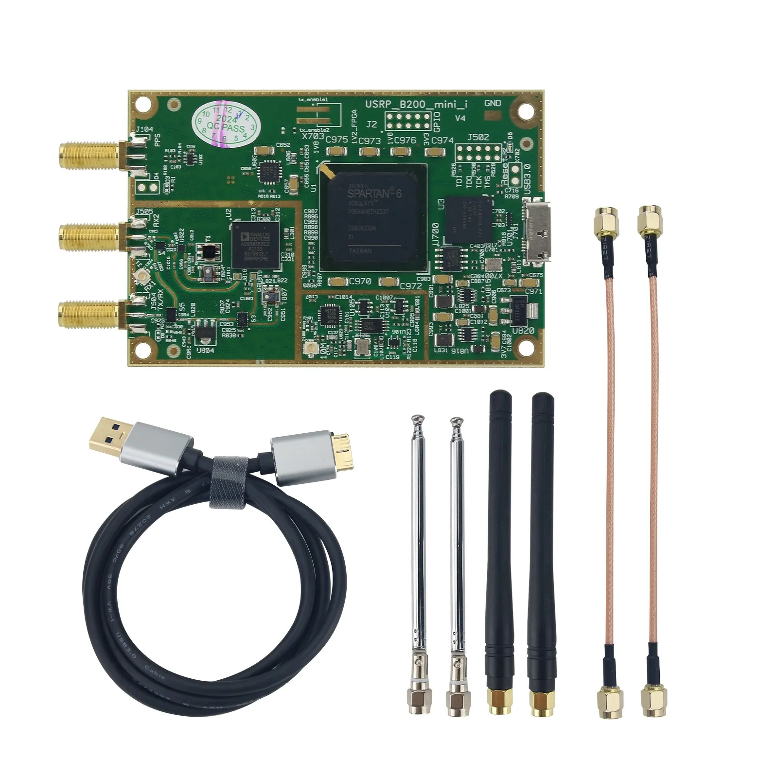 

Small B200 SDR Board USRP Development Board Support UHD Alternative for Ettus Imported B200/B210Mini