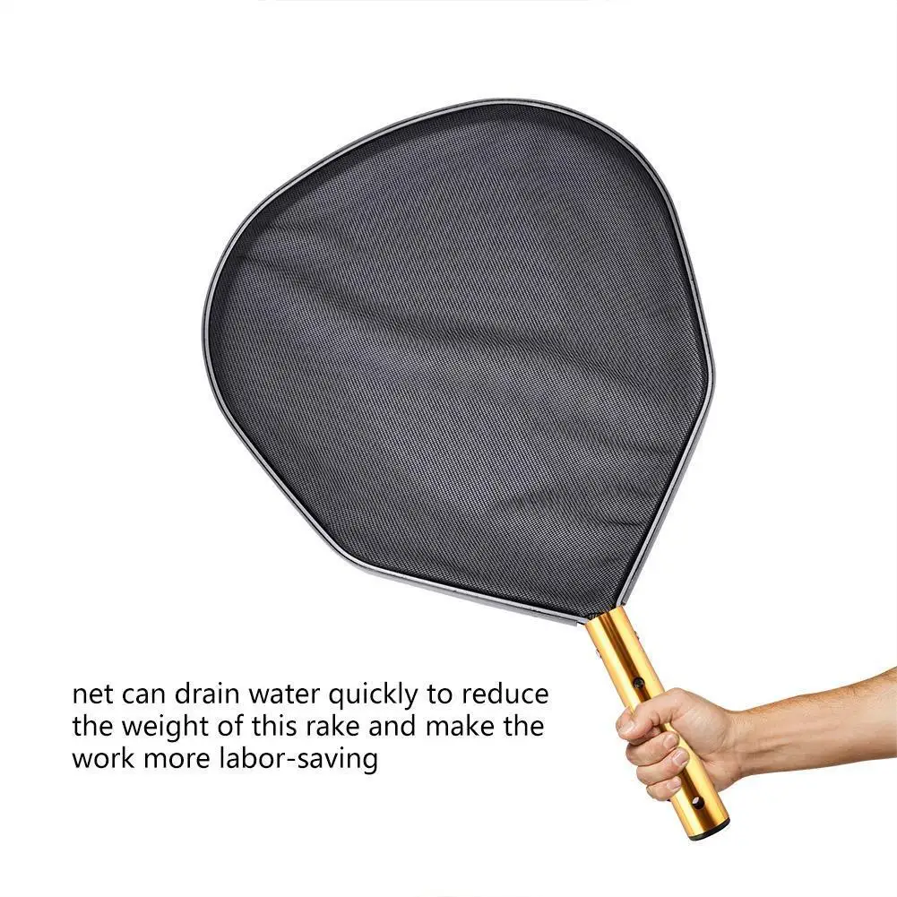 تنظيف حمام السباحة، شبكة رفيعة، منظف حوض السمك، شبكة مقشدة قوية، شبكة حوض السمك، آلية سهلة التركيب