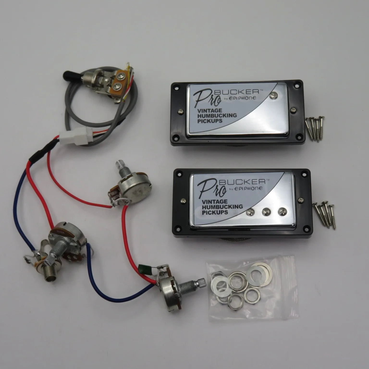 

Суперпредложение: Гитарные звукосниматели Alnico 5 ProBucker Humbucker с комплектом проводки Push/Pull для электрогитары, настраиваемые под заказ