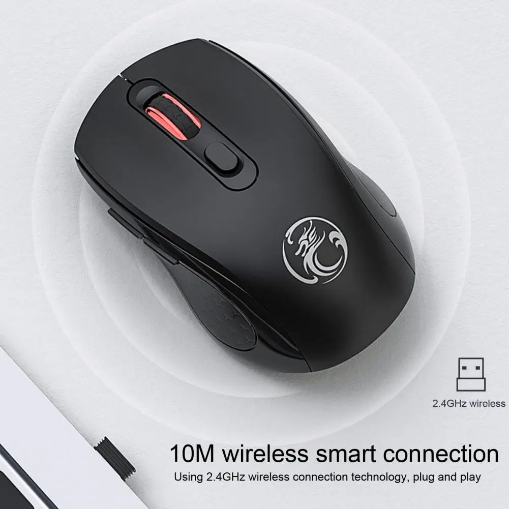 Wireless Mice Useful DPI Adjustable Stylish Outlook Computer Accessories