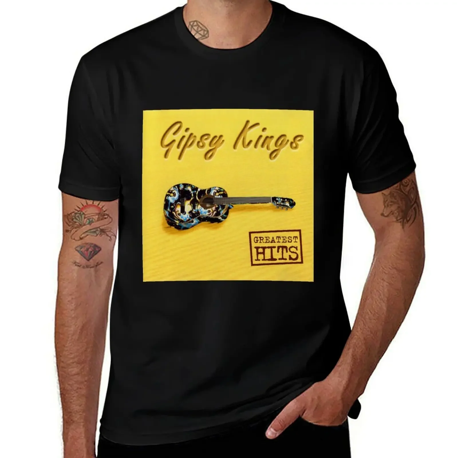 

Greatest hits Gipsy Kings T-Shirt plus size clothes Short sleeve tee graphic t shirts t shirts for men