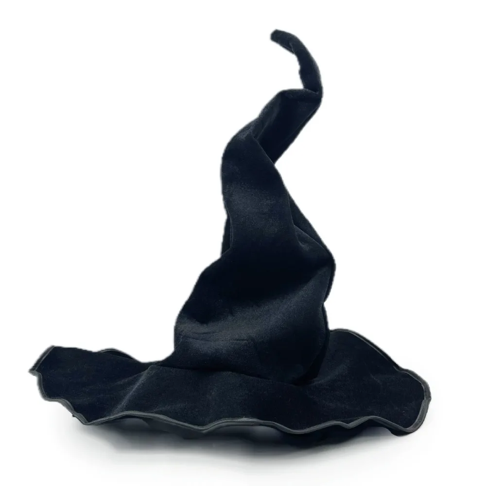 خمر الصوف متماسكة قبعة ساحرة للنساء ، زي هالوين ، حزب تأثيري ، قناع عيد الميلاد ، مهرجان الديكور الملحقات