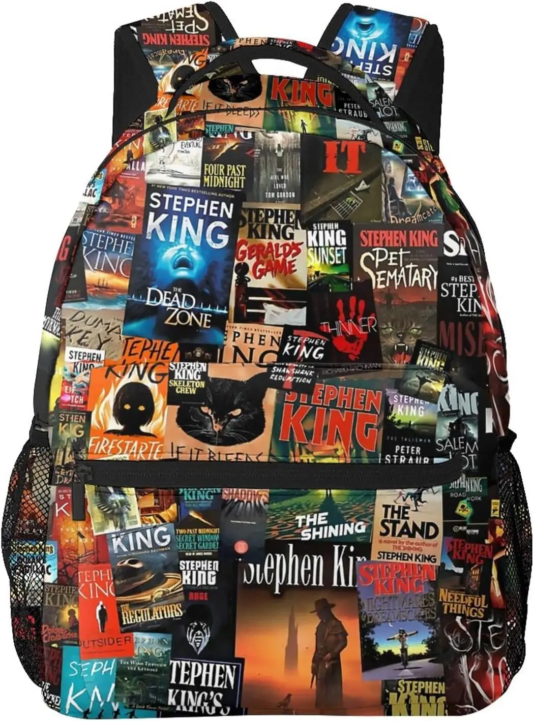 Haunted Mansion Backpack For Girls Boys Cute Back Pack School Backpack Women Men School Book Bag Lightweight Schoolbag