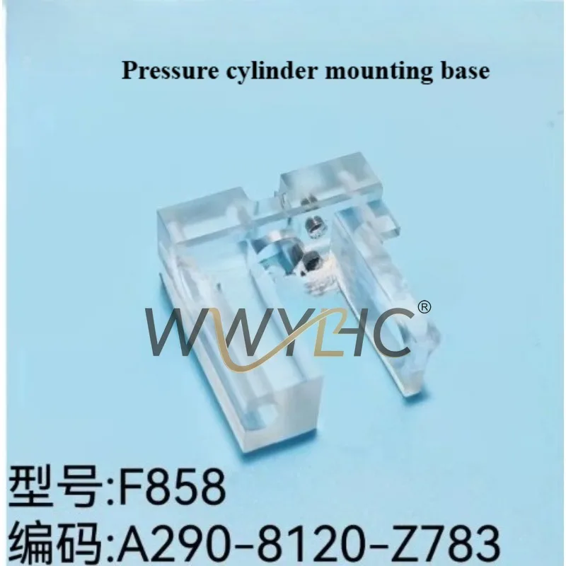 F858 Air Cylinder Fixing Seat 42*45*20mm, Replacement Spare Part OE A290-8120-Z783 for Low Speed Wire Cut EDM Machine