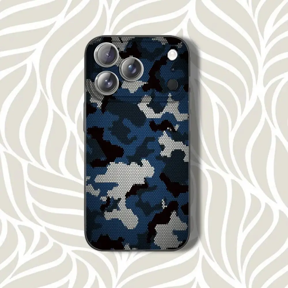 Fashion A-CamouflageS COOL Frosted Handyhülle für iPhone 17,12,11,14,13,15,16,Plus,Air,Pro,Max,E,Mini für MagSafe Magnetic Grey