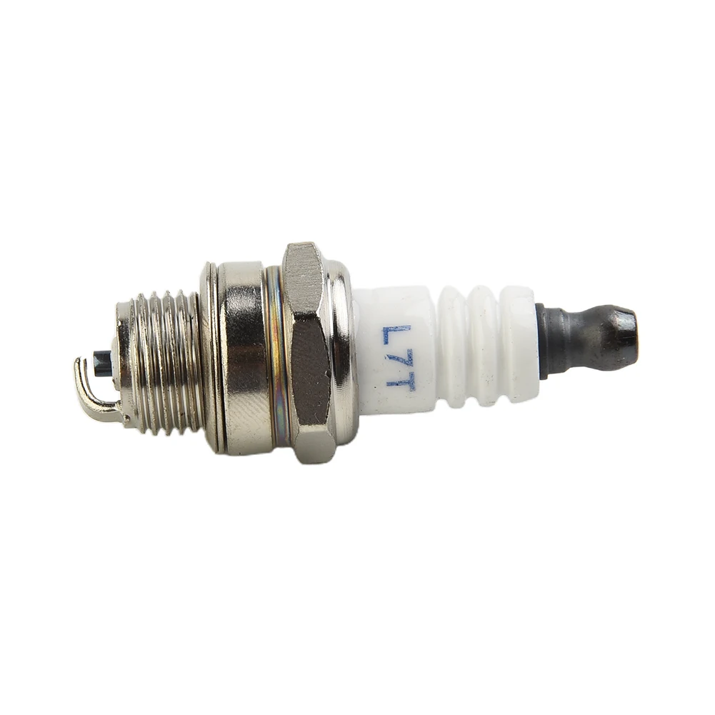 For Commercial & Industrial Gardening Recreational Marine Motorcycle Spark Plug 1PCS BR2LM RJ19LM Replaces Parts Silver