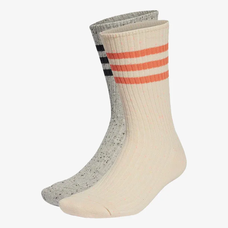 

Adidas genuine autumn new men's and women's breathable sports socks two pairs HT3460