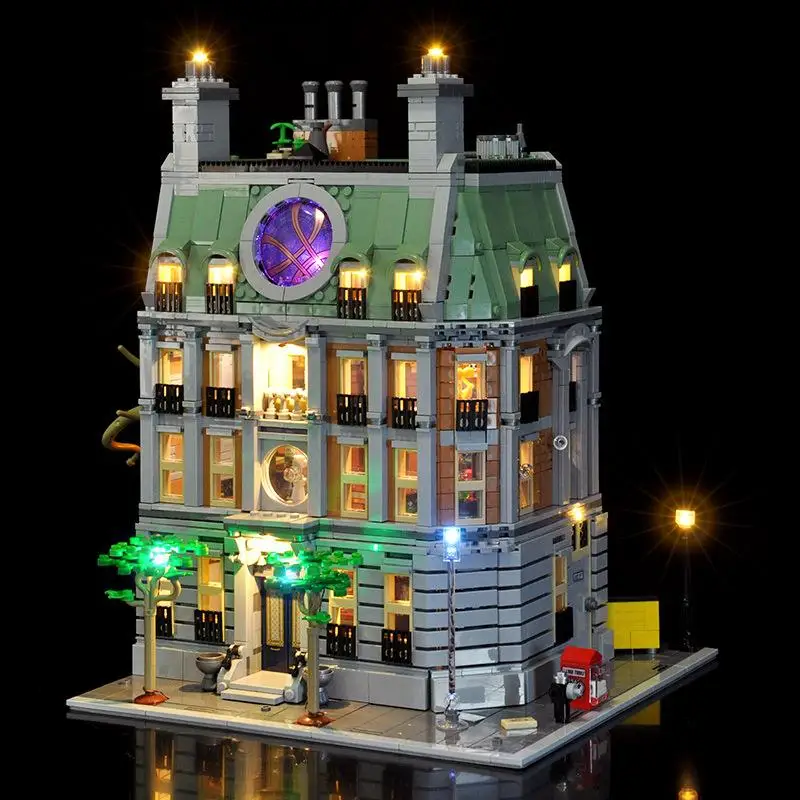 LYBMTWF LED Lighting Kit Compatible with Lego 76218  Sanctum Sanctorum Building Blocks (NOT Include The Model Bricks)