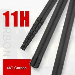 Fish Handle Collapsible Pole Carbon Fiber Telescoping Fishing Landing Net Rod Carp Fishing Tackles Portable Rod For Fishing Part