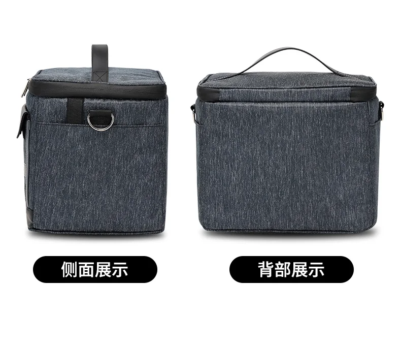 DENUONISS Tragbare Oxford-isolierte Lunchtasche, neue isolierte Kühltasche, langlebig, verdickt, wasserdicht, Kühltasche – Detail 13