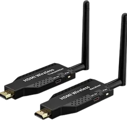 Eppfun 무선 HDMI 송신기 및 수신기, 스트리밍용 무선 HDMI 익스텐더 어댑터, 200 프로 장거리 50m, 4K, 1080P