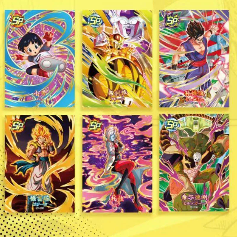 Dragon Ball Collection Cards Graded Oka Commemorative Edition Embroidery Battle Games For Family Original Game Toys Playing Card