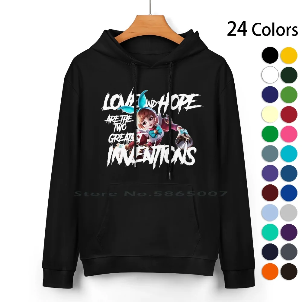 

Mobile Legends Angela Pure Cotton Hoodie Sweater 24 Colors Mobile Legends Bang Bang Phone Mobilelegends Moba 100% Cotton Hooded