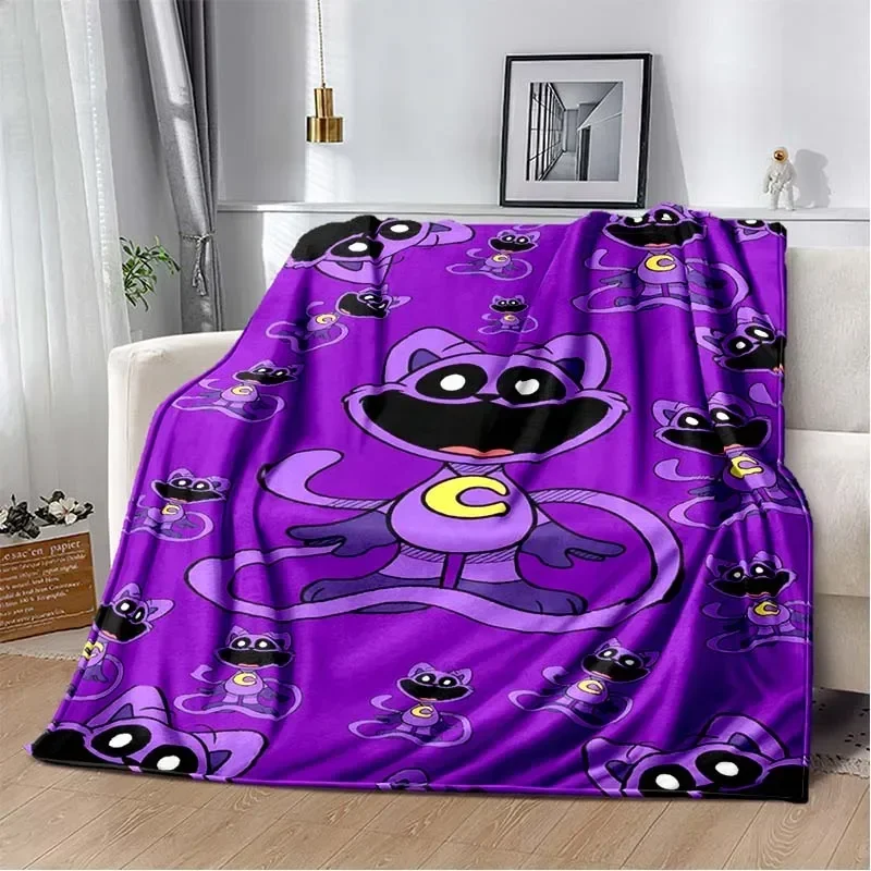 3D Cartoon CATNAP DOGDay Printed Children\'s Blanket,Fashion Soft Cozy Living room Bedroom Sofa Bed Travel Blanket Birthday Gift