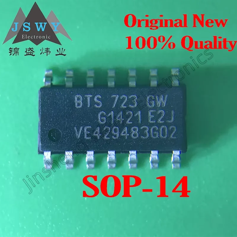 

(2/10 pieces) BTS723GW SOP-14 BTS723/Intelligent high-side power switch/Brand new original spot Electronics