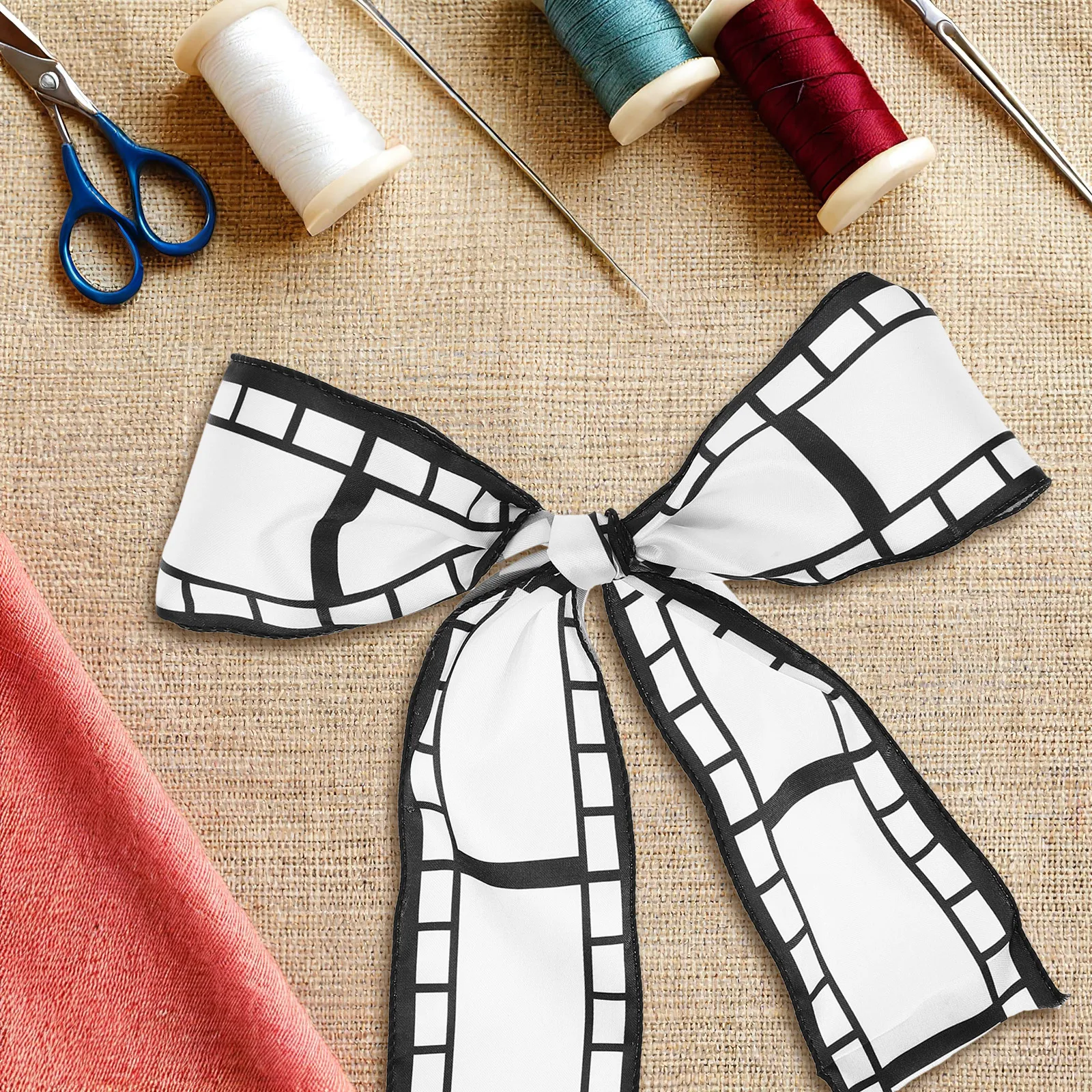 

Decor Film Ribbon Classroom Bulletin Boards Filmstrip Sticker Bouquet Wrapping Props Streamer Cinema