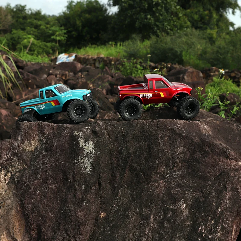 RGT 1:18 Ripper 4CH brushless 4WD Auto da arrampicata a due velocità Rotore esterno RC Modello di telecomando Auto Fuoristrada RTR 18800