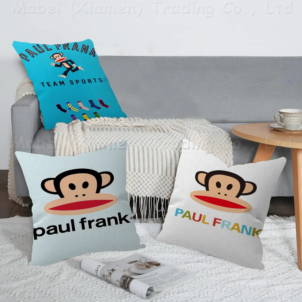 

Paul Frank Personalized Pillow Cover Kids Bedroom Wild Party Decor Pillowcase Kid Birthday Shower Gift