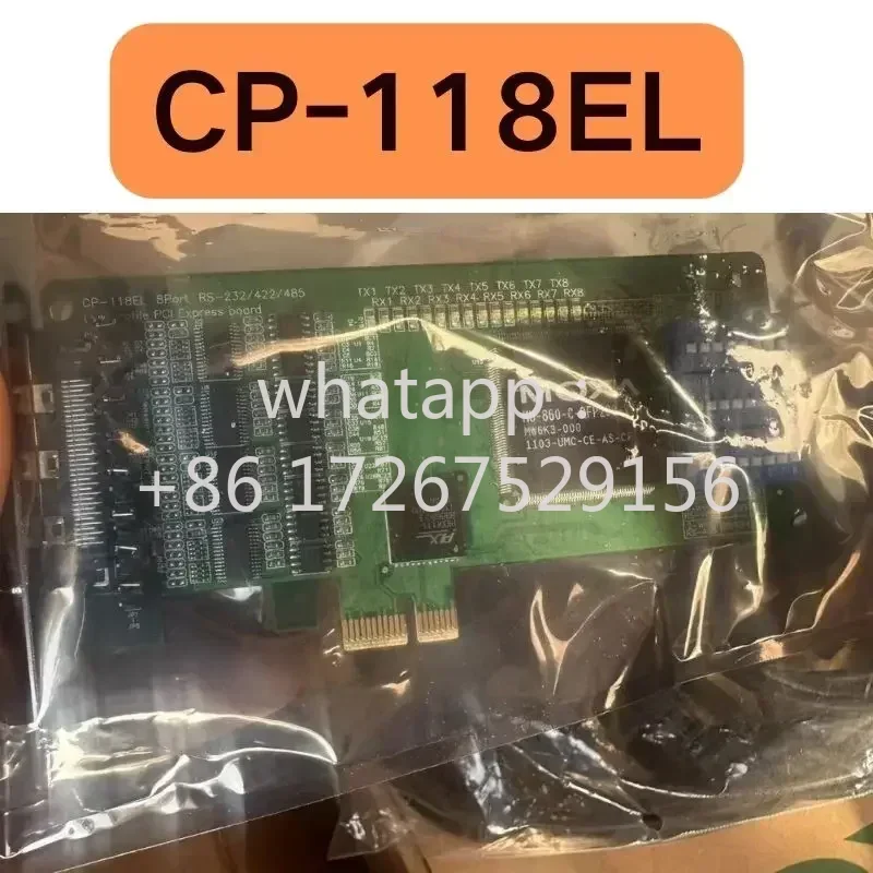 

New CP-118EL acquisition card with multiple serial ports for fast shipping