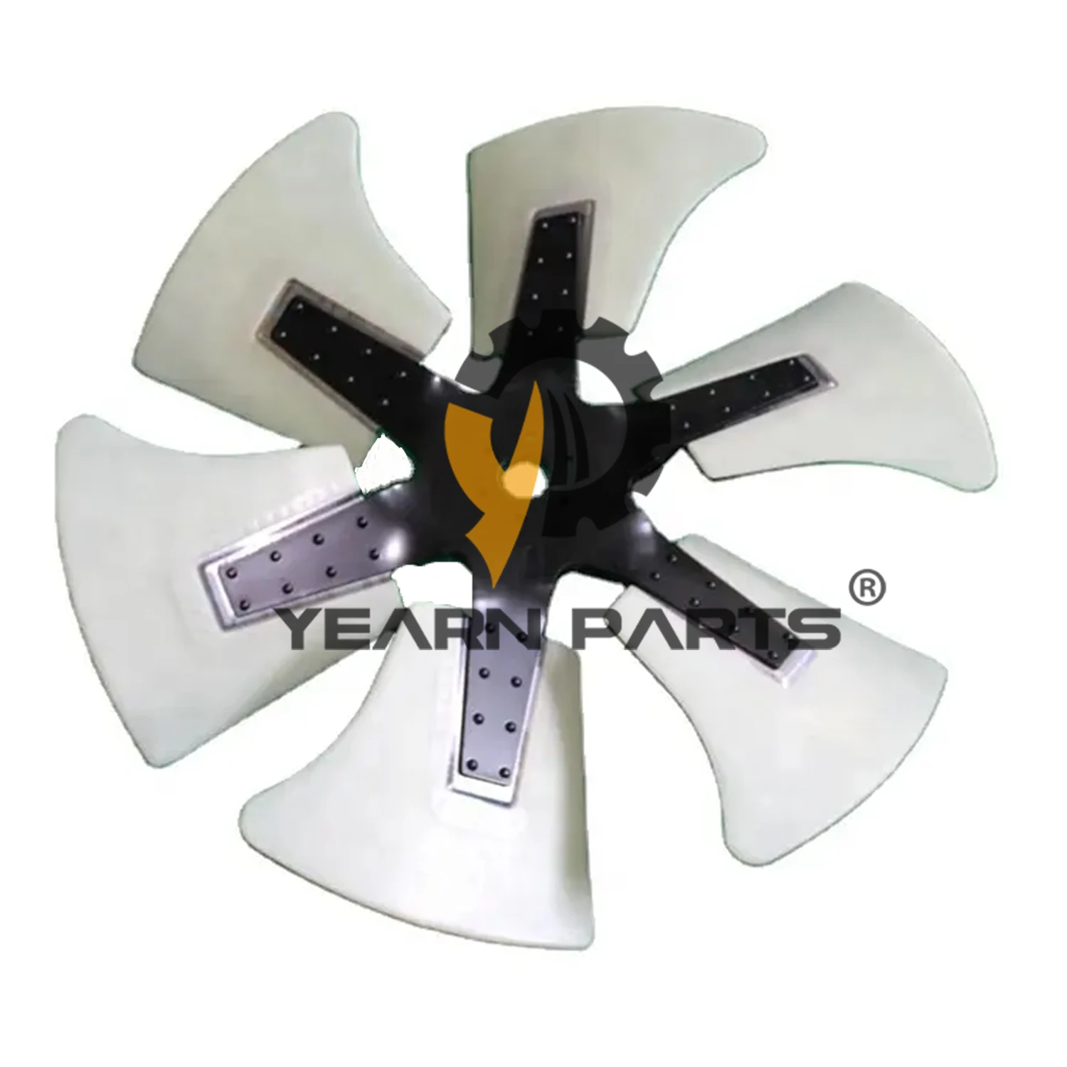 YearnParts ®Fan 600-635-5870 6006355870 for Komatsu Excavator PC300LL-7E0 PC350LL-7E0 PC400LC-8 PC450LC-8