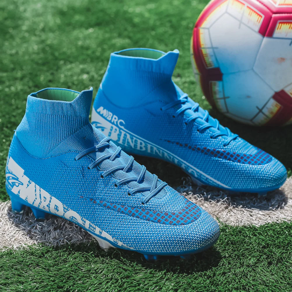 

Men's and Women's Soccer Cleats Firm Ground Football Cleats Lightweight Sports Sneaker Rugby Boots