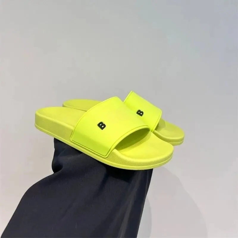 2026 Summer Slippers Unisex Flat Anti-Slip Printed Casual Indoor Outdoor Home Beach Sandals Comfort