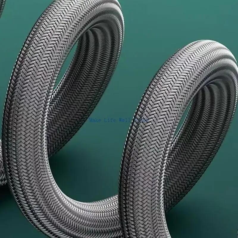  Nylon Shower Hose 5FT Flexible Toilet Hose Heat Resist for Handheld Shower Head