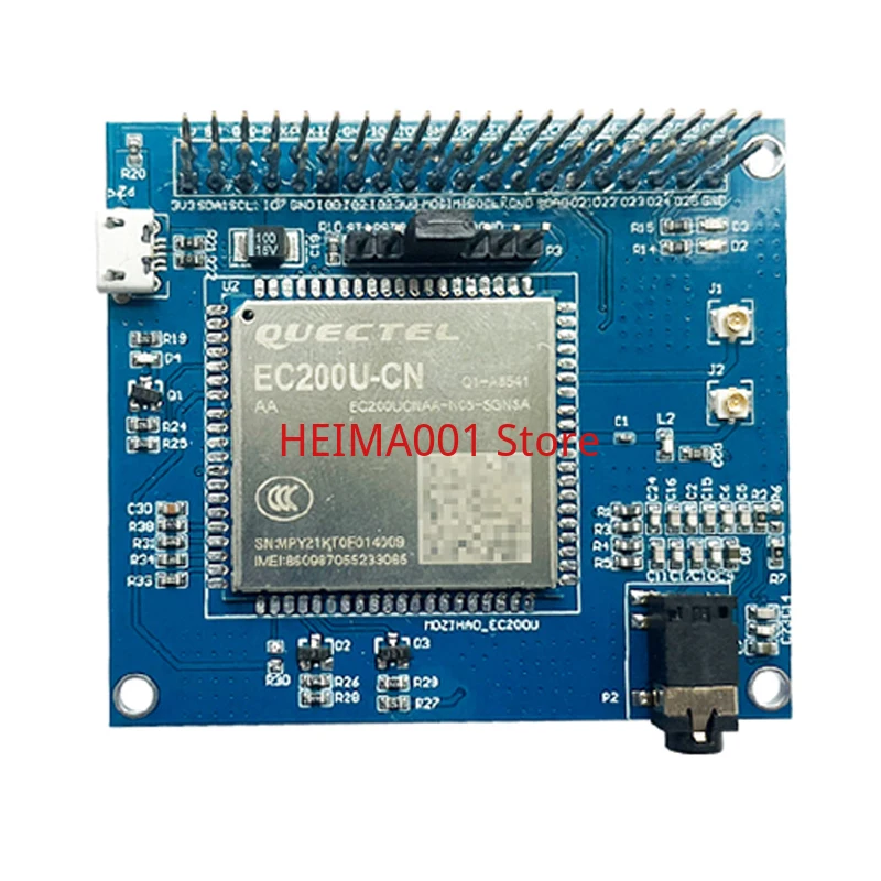 Raspberry PI 4B Module 4G Expansion Board EC200U Serial Port Python Development Board GNSS Location Phone SMS