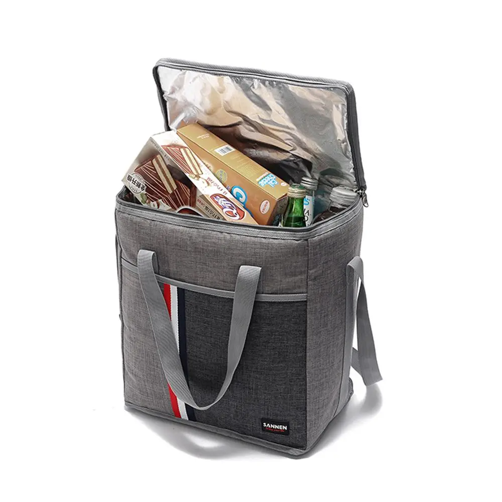 Insulated Thermal Cooler Lunch Boxes Work Food Bags School Students Picnic Bags